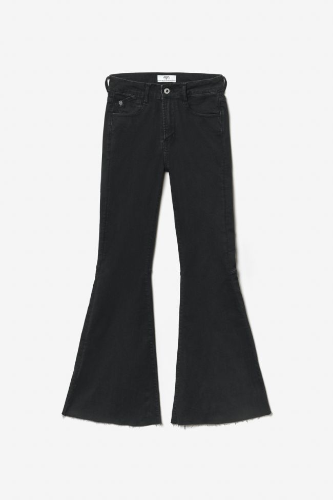Jeans flare Alberta high waist black N°0