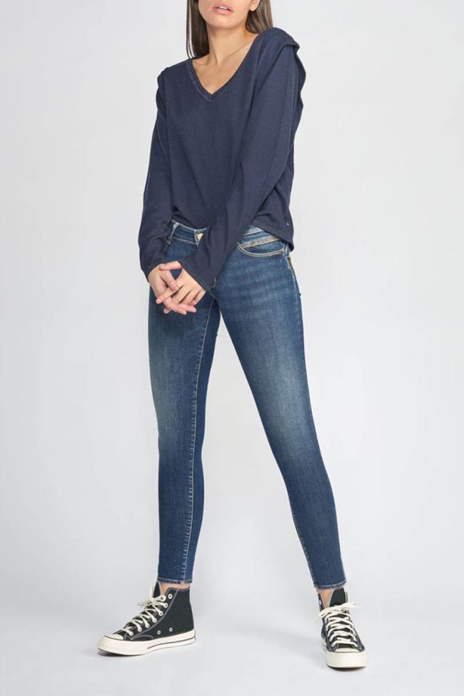 Jeans pulp slim Cluzo 7/8th blue N°2