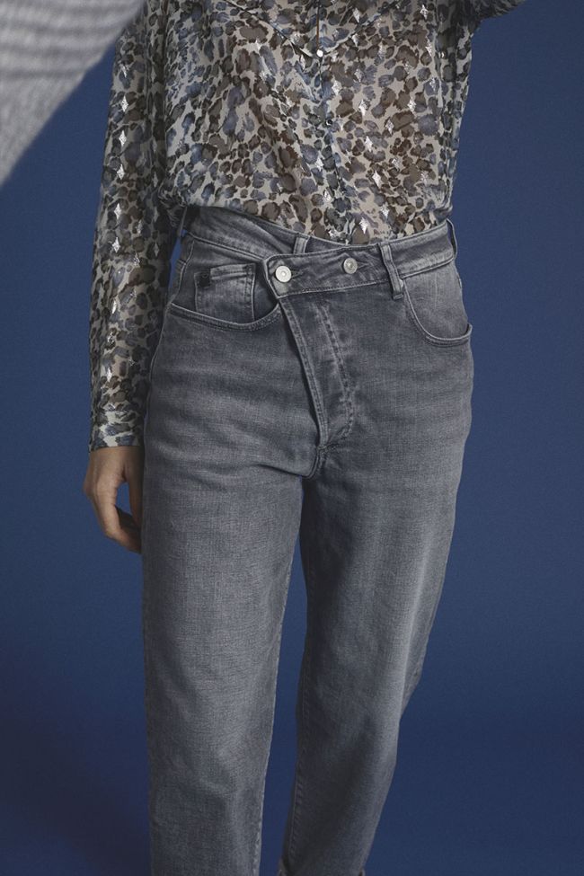 Jeans boyfit Cosy 7/8th grey N°3