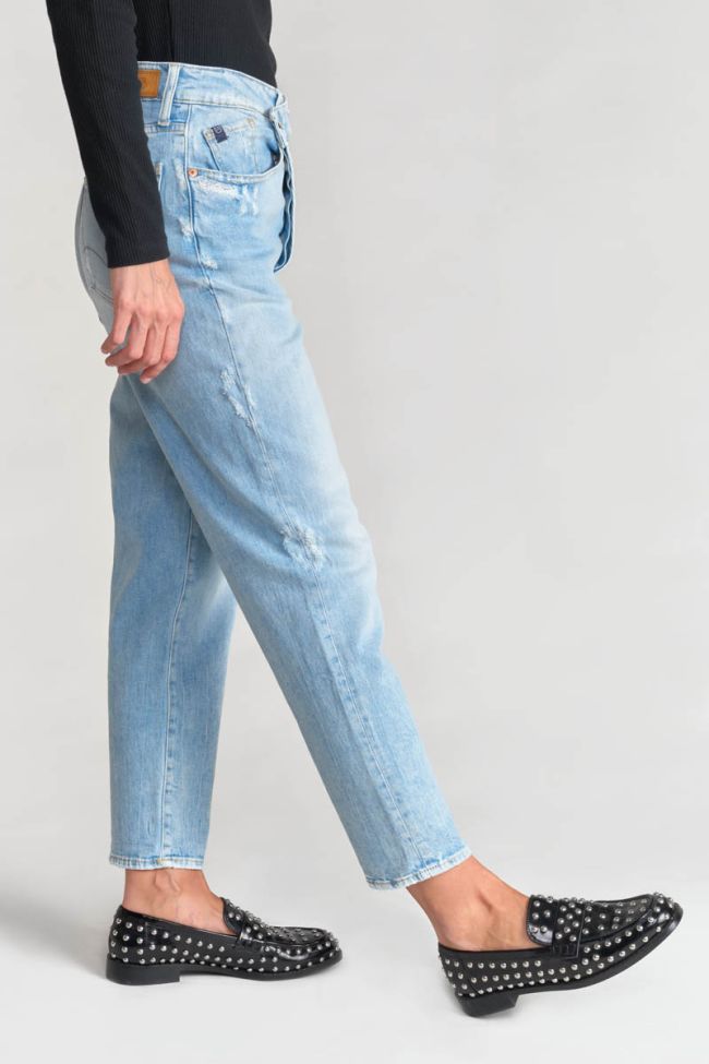 Jeans boyfit Cosy 7/8th destroy blue N°5