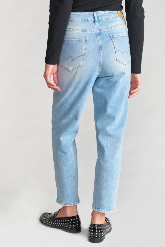 Jeans boyfit Cosy 7/8th destroy blue N°5