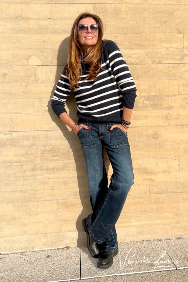 Efter flare by Véronika Loubry jeans blue N°1