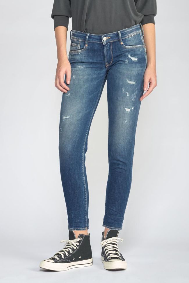 Jeans pulp slim Foals 7/8th destroy blue N°2