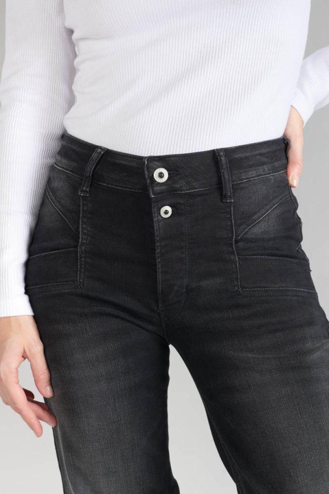 Jeans pulp flare Fonzy high waist black N°1