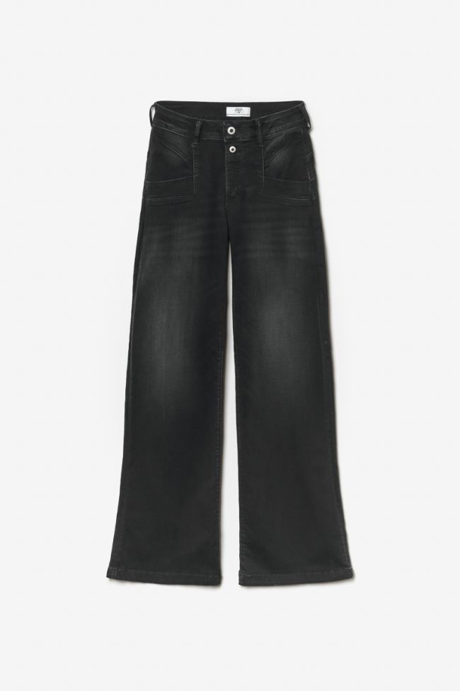 Jeans pulp flare Fonzy high waist black N°1