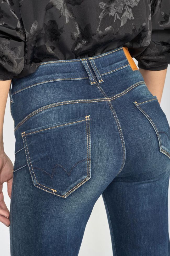 Jeans pulp regular Fuzzy high waist 7/8th vintage blue N°2