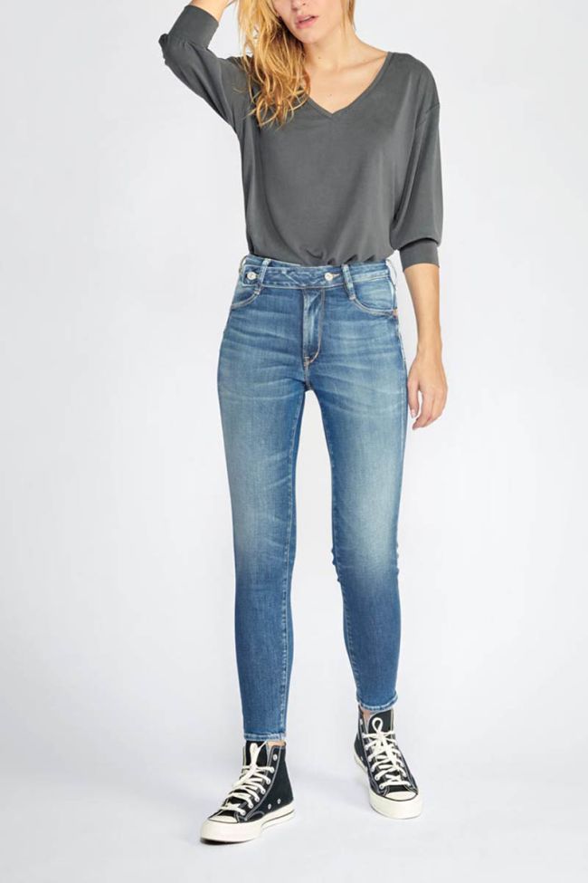 Jeans pulp slim Ich high waist 7/8th blue N°4