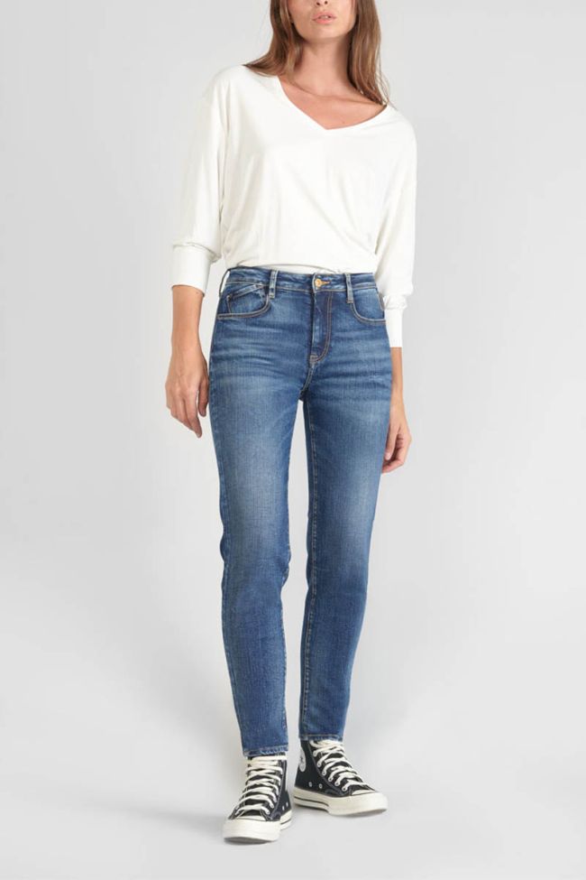 Jeans power skinny high waist 7/8th blue N°2