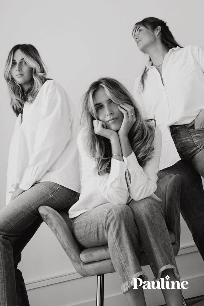 COLLAB @PAULINETRRS Pablo high waist 7/8th jeans blue N°4