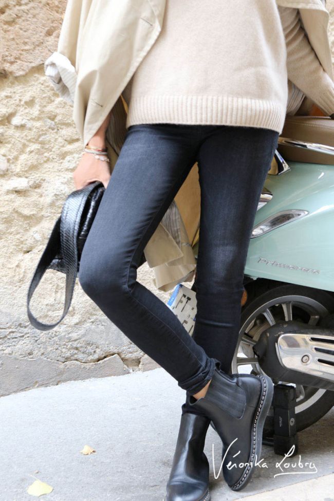 Pulp slim by Véronika Loubry jeans black N°1