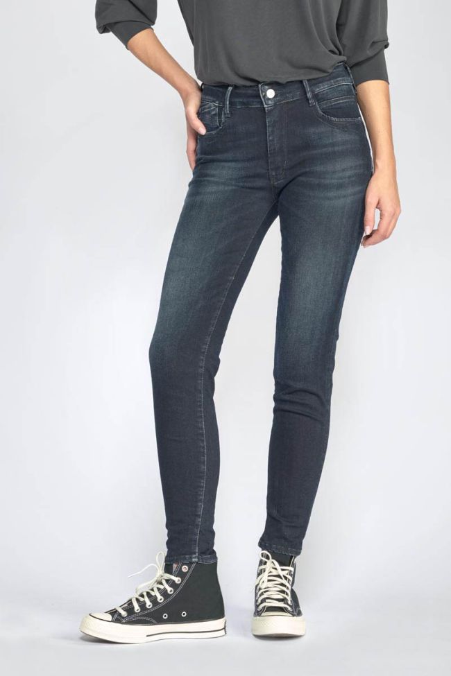 Jeans pulp slim Tazi high waist 7/8th blue-black N°1