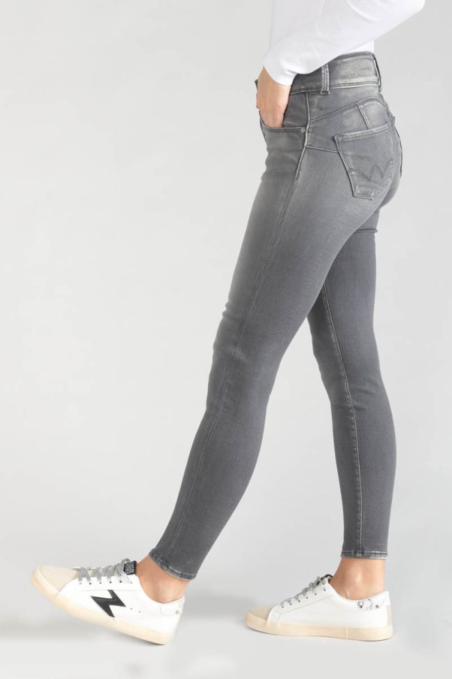 Jeans ultra pulp slim high waist 7/8th grey N°3