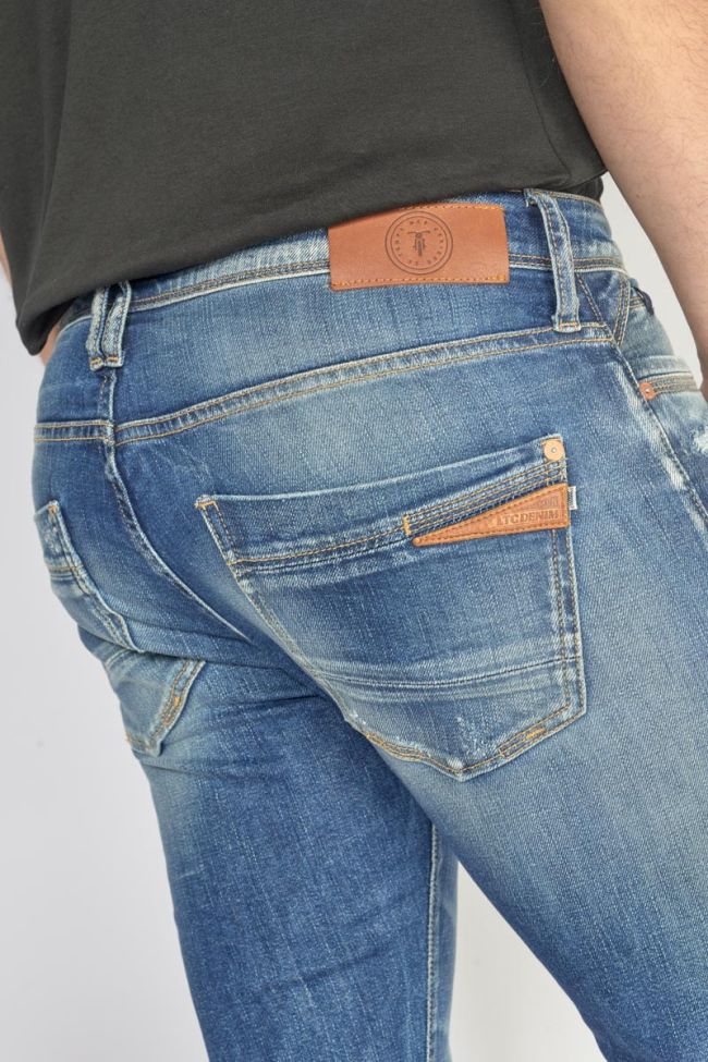 Jeans 700/11 adjusted Barefoot destroy blue N°3