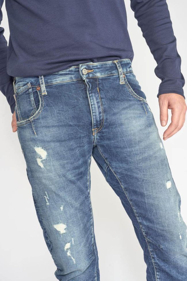 Jeans 900/03 tapered twisted destroy blue N°2
