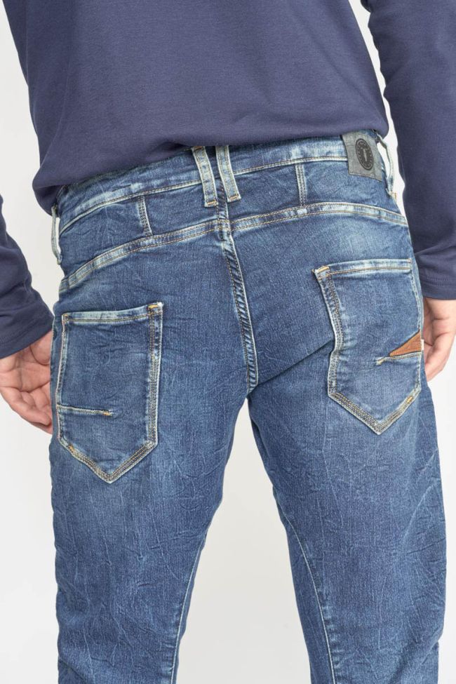 Jeans 900/03 tapered twisted destroy blue N°2