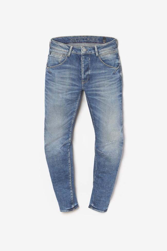 Jeans 900/03 tapered twisted Rocken destroy blue N°3