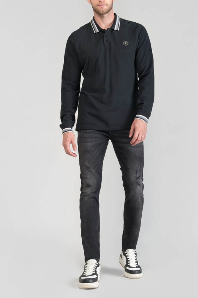 Jeans 900/16 tapered Riff destroy black N°1