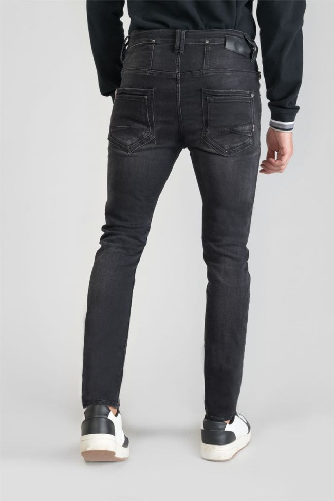 Jeans 900/16 tapered Riff destroy black N°1