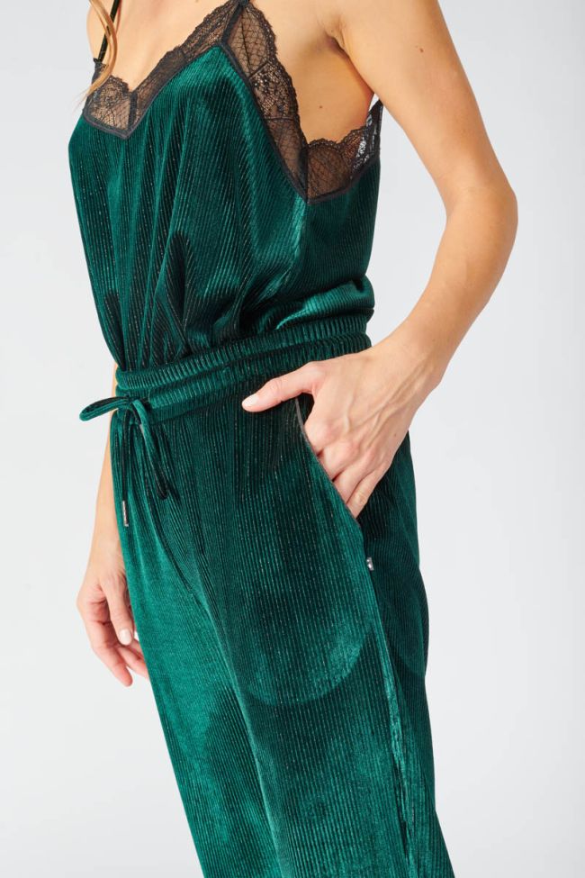 Pine green corduroy Ashton trousers