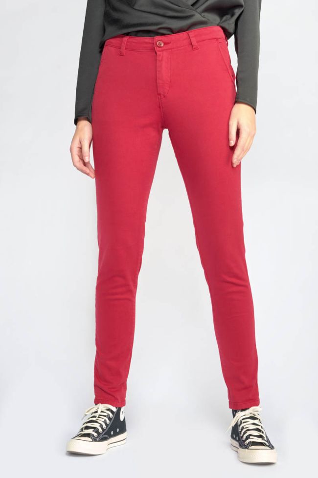 Raspberry red Dyli2 trousers
