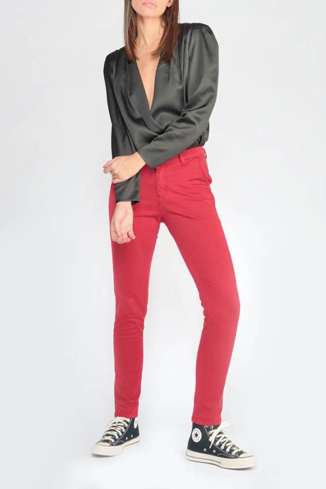 Raspberry red Dyli2 trousers