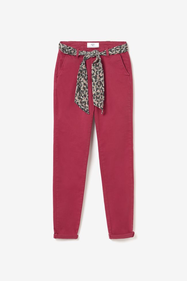Raspberry red Dyli2 trousers
