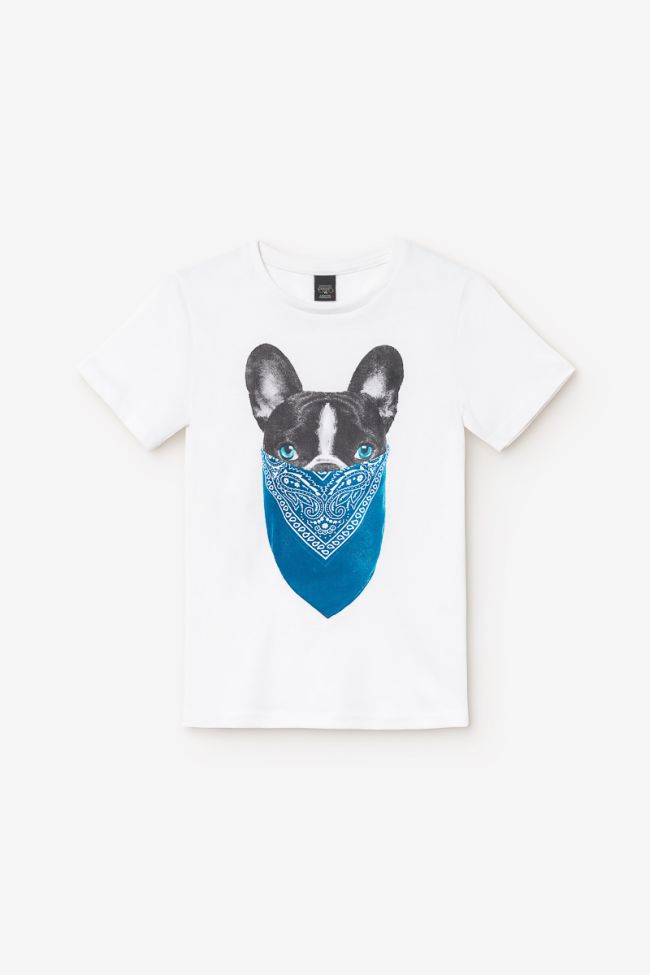 Printed white Ganbo t-shirt