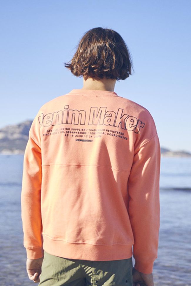 Coral Hibibo sweatshirt