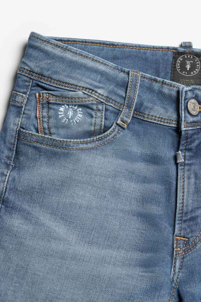 Faded blue Jogg Lo Bermuda shorts