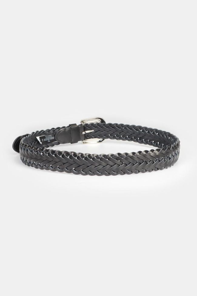 Black braided Balk belt