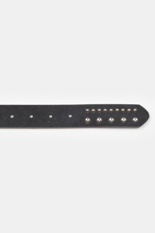 Black leather Smara belt