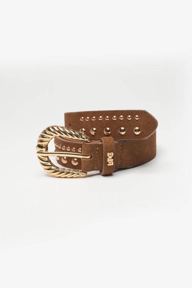 Tan leather Smara belt