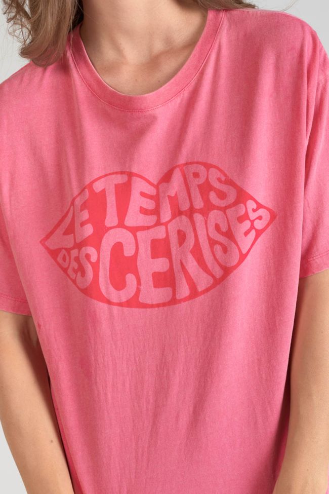Faded pink Cassio t-shirt