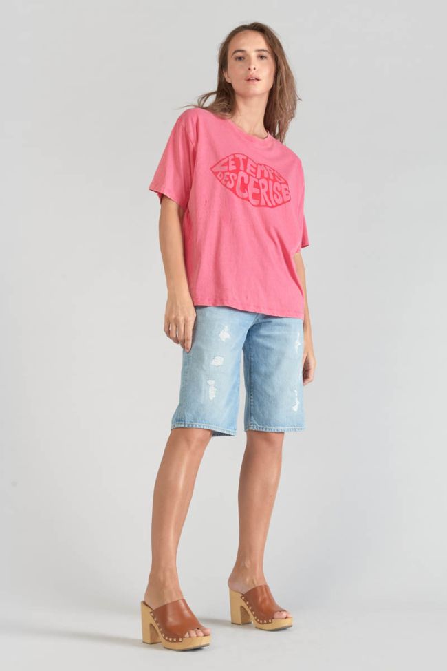 Faded pink Cassio t-shirt