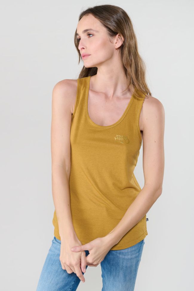 Debsmalltram mustard tank top