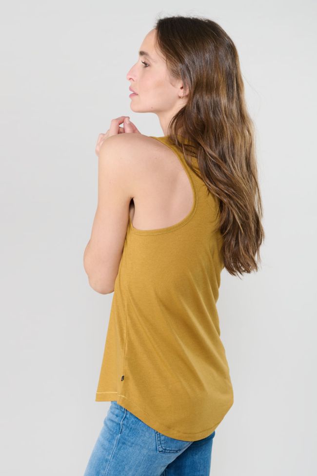 Debsmalltram mustard tank top