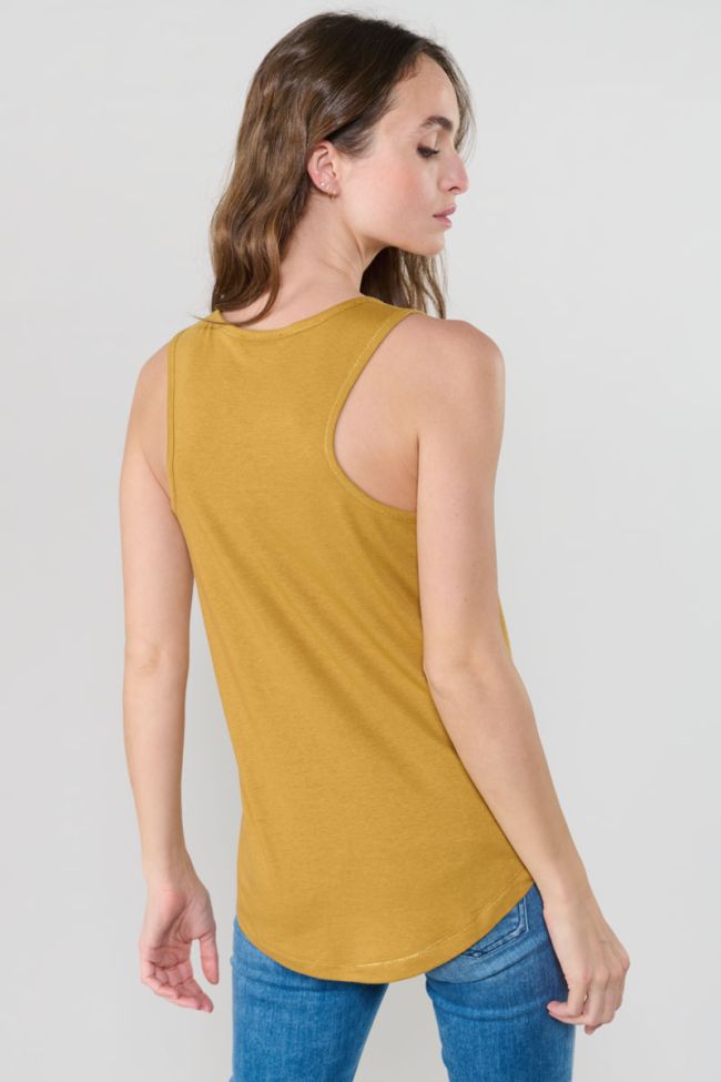 Debsmalltram mustard tank top