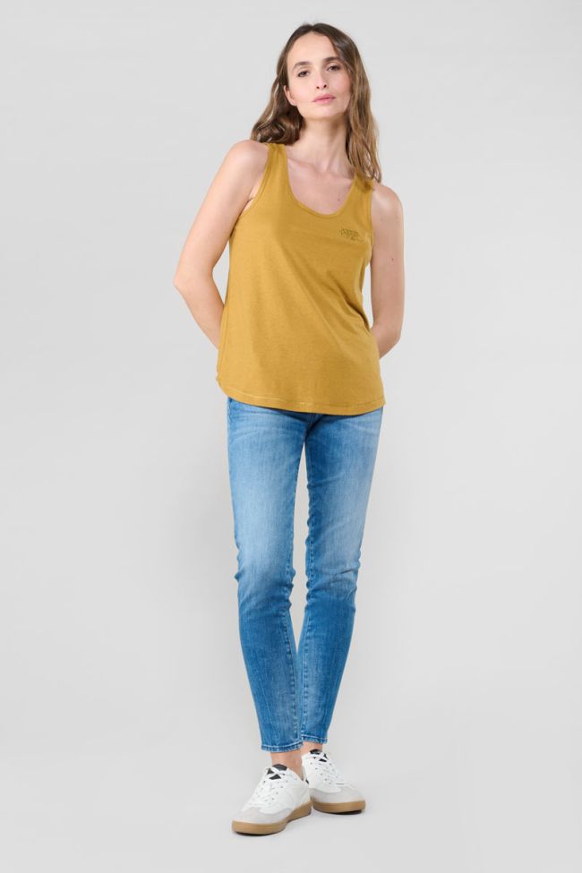 Debsmalltram mustard tank top
