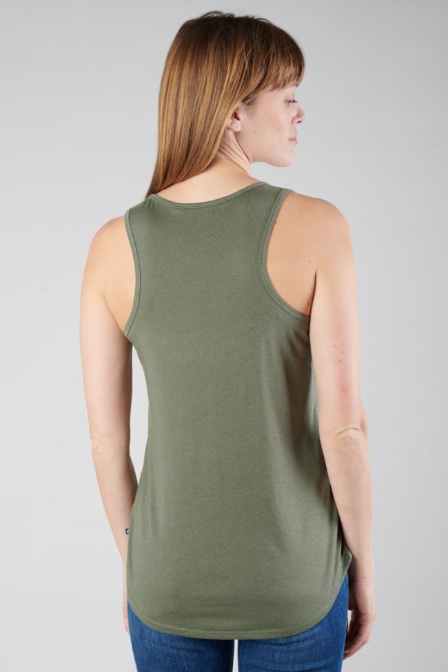 Khaki Debsmalltrame tank top