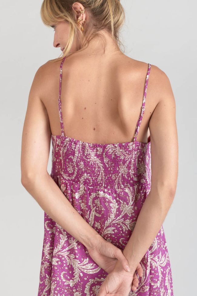 Clover paisley print Elden dress