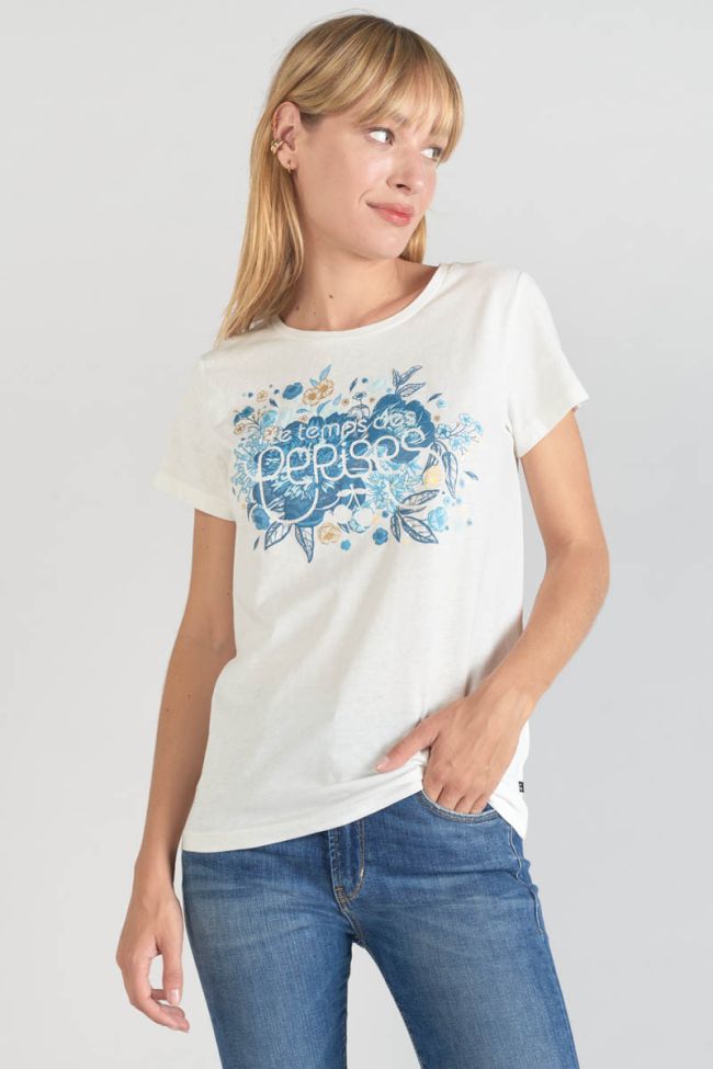 Printed cream Frankie t-shirt