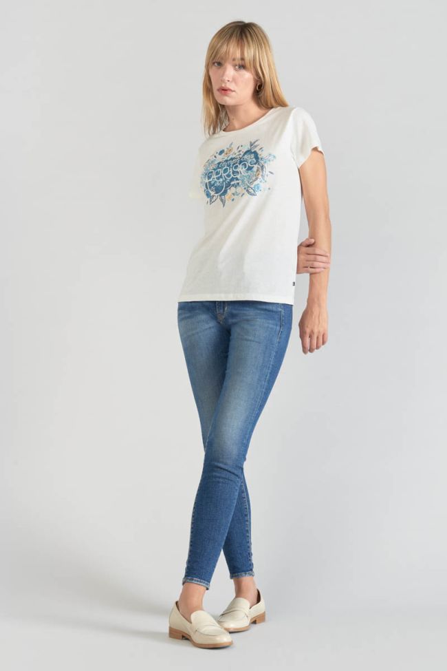 Printed cream Frankie t-shirt