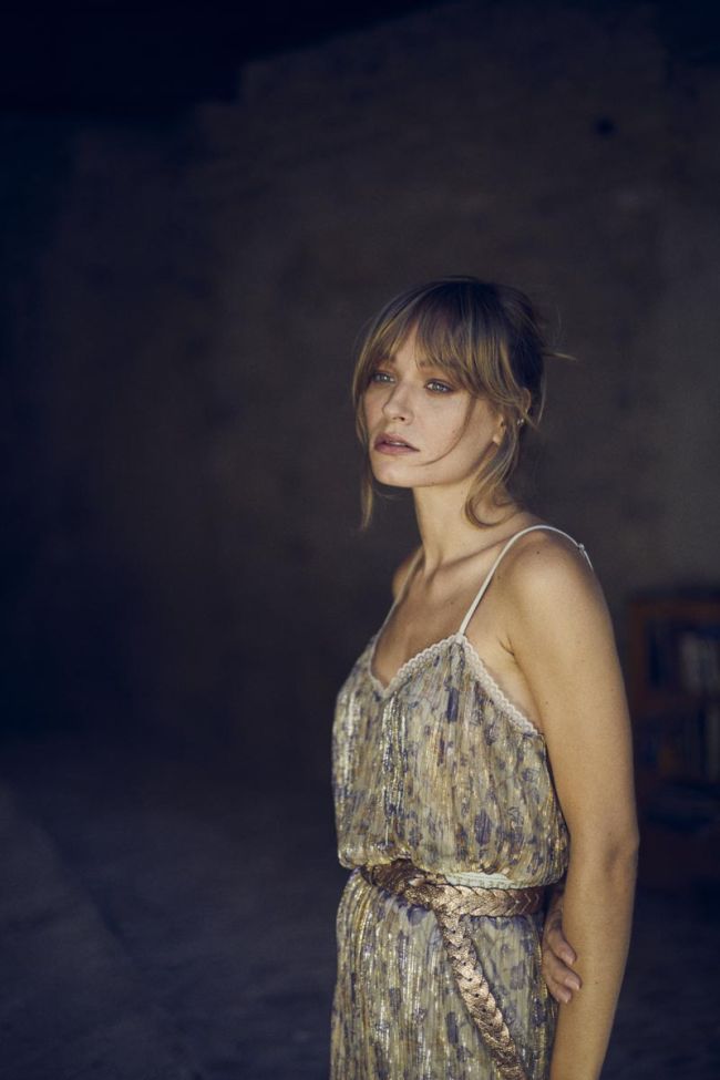 Gold floral Kava camisole