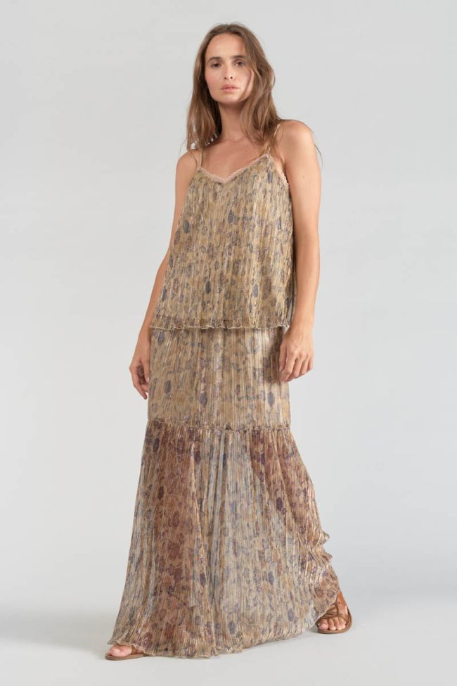 Gold floral Kava camisole