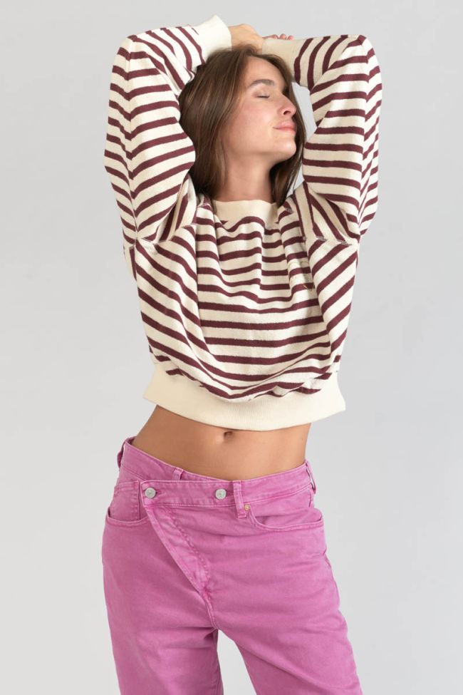 Plum Koa sailor jumper