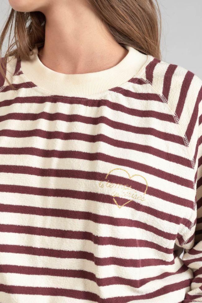 Plum Koa sailor jumper