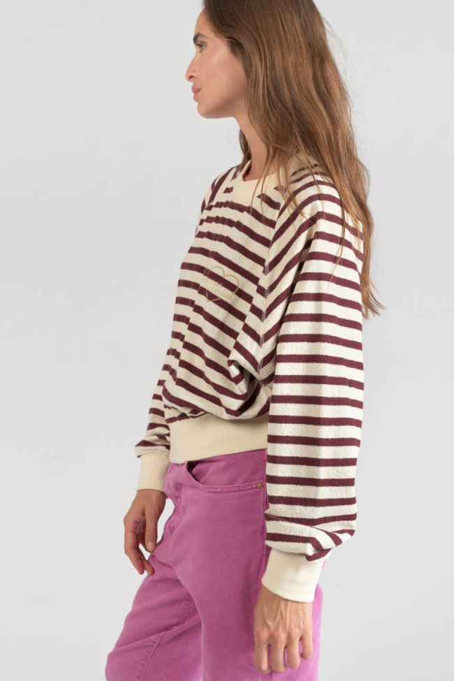 Plum Koa sailor jumper