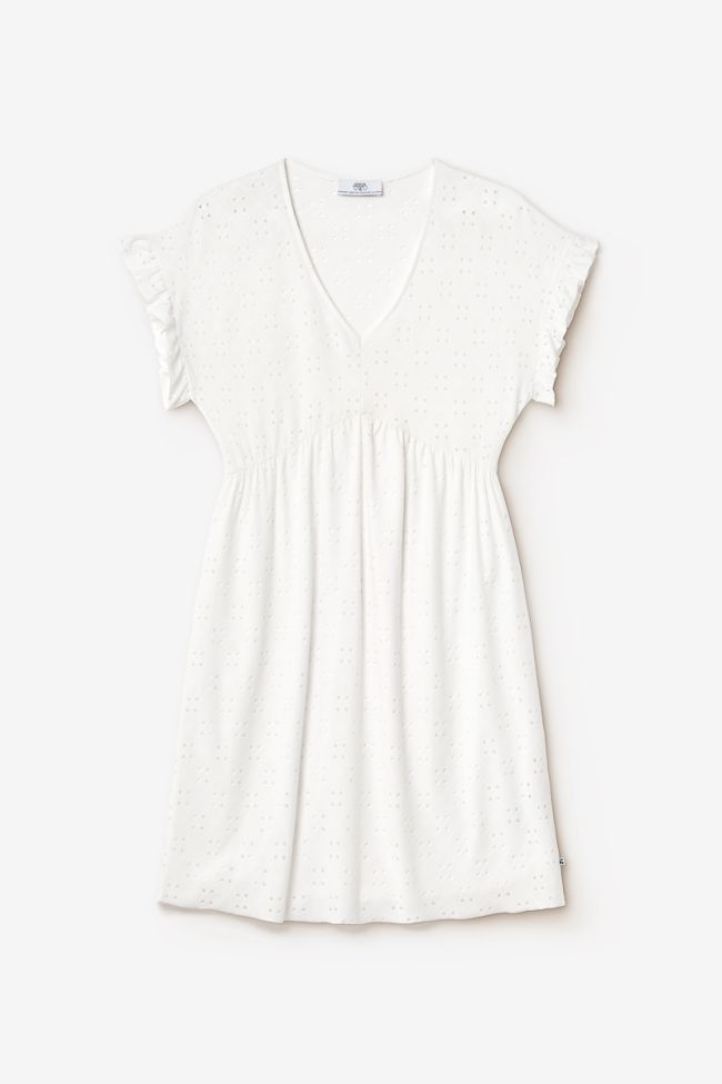 White openwork Lia dress