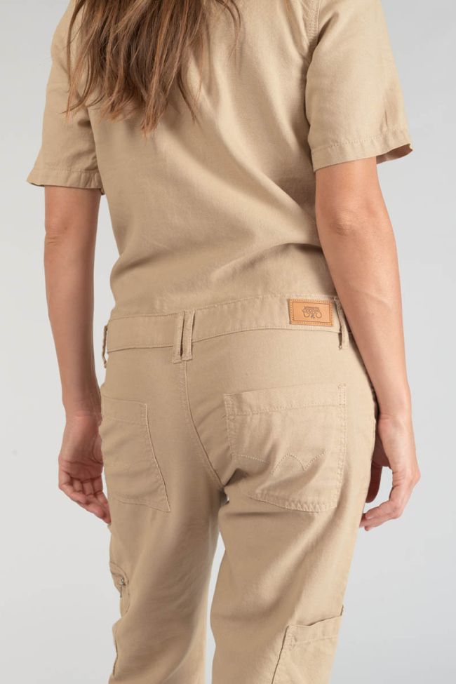 Sandy beige Luminy jumpsuit