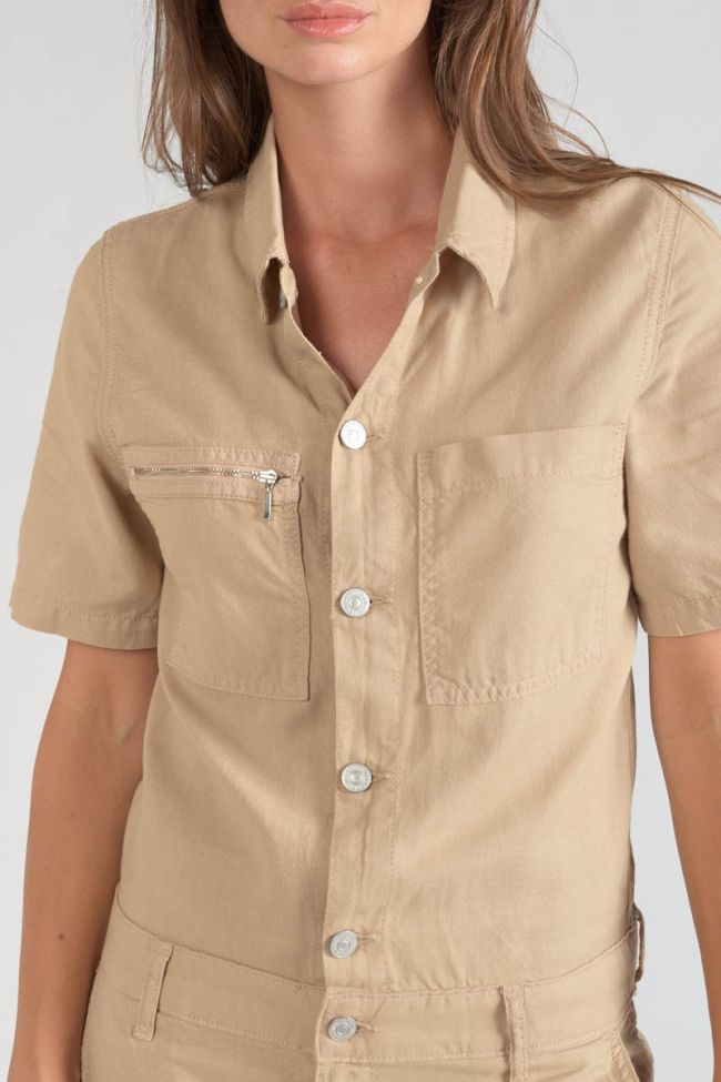 Sandy beige Luminy jumpsuit